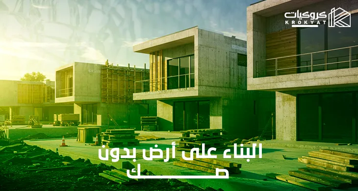 البناء على أرض بدون صك